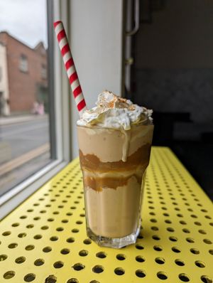 Best biscoff shake! at V-Face in Dublin