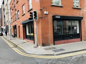 Outside  at V-Face in Dublin