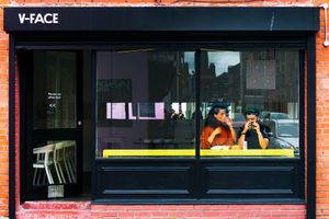 Our beautiful little restaurant.  at V-Face in Dublin