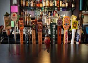 damn good beer selection at Hungry Tiger in Portland