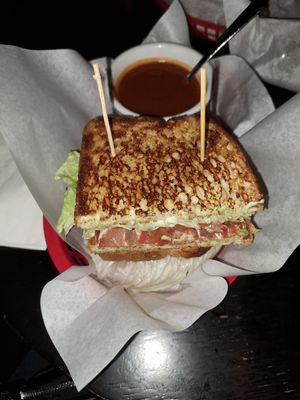 Vlt with tomato soup at Hungry Tiger in Portland