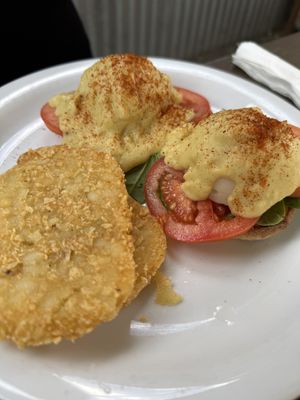 Vegan florentine   at Hungry Tiger in Portland