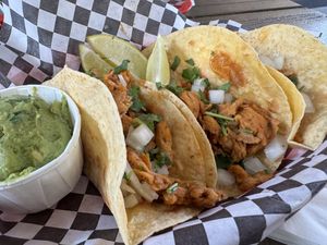 Vegan tacos  at Hungry Tiger in Portland