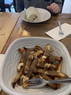 Poutine 😍 at Angry Vegan in Penticton