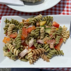 Pasta Salad  at Angry Vegan in Penticton