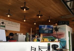 Friendly owners and staff at Angry Vegan in Penticton