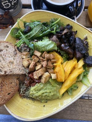 Vegan salad  at Zenith in Lisbon