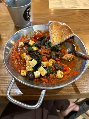 Vegan shashuka - very tasty. Would recommend this place 😊  at Zenith in Lisbon