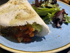 Vegan tapioca  at Zenith in Lisbon