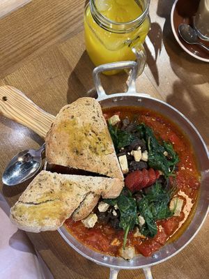 Vegan Shakshuka  at Zenith in Lisbon