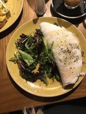 Vegan tapioca  at Zenith in Lisbon