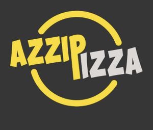 Logo at Azzip Pizza in Bloomington