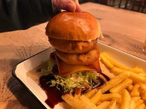 The hickory squealer  at Beer and Bird in St Ives