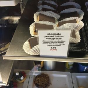 Dessert case at Rebar Modern Food in Victoria