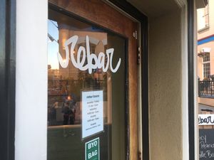 Door at Rebar Modern Food in Victoria