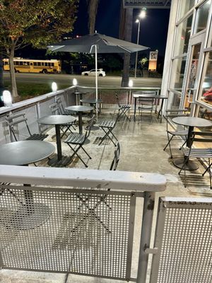 Outdoor Seating   at Chipotle in El Segundo