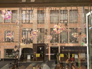 Очень красивый вид из окна🥰😍. at Complex Burger in Moscow