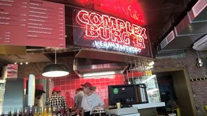 Interior at Complex Burger in Moscow