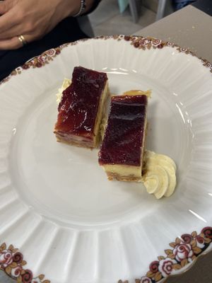 Cheesecake vegan  at Alice e Viola in Collegno