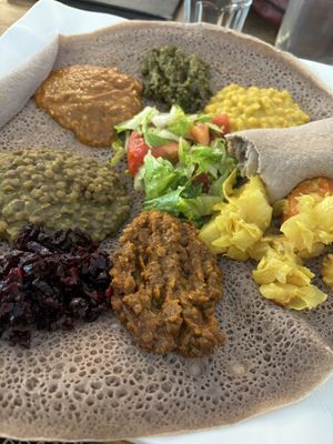   at Abyssinia Ethiopian in Calgary