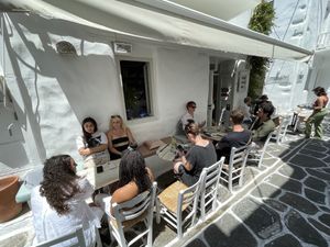 Side view  at Sou Sou Ro in Paros