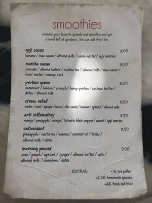 Drinks  at Sou Sou Ro in Paros