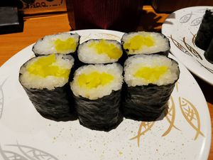 Sushi at Himawari Zushi Shintoshin in Tokyo