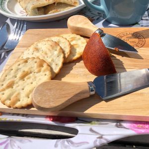 Chilli cheese  at Cafe Carmel in Bacton