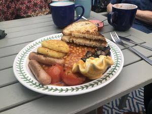 All-day vegan breakfast at Cafe Carmel in Bacton