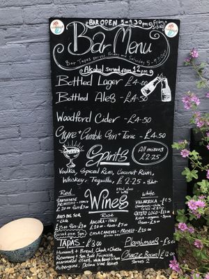 Tapas available on Friday and Saturday evenings   at Cafe Carmel in Bacton