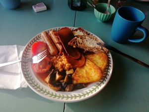 All day breakfast at Cafe Carmel in Bacton