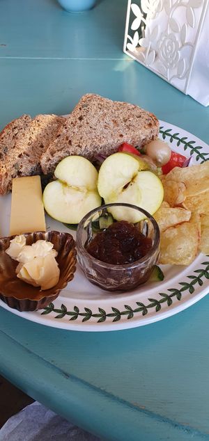 Ploughman's at Cafe Carmel in Bacton