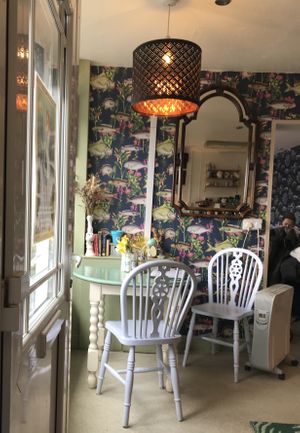 Cosy interior   at Cafe Carmel in Bacton