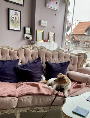   at Cafe Carmel in Bacton