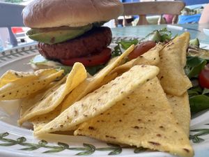   at Cafe Carmel in Bacton