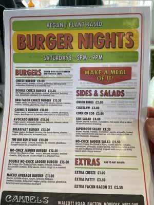   at Cafe Carmel in Bacton