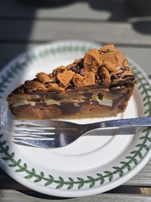 Biscoff cookie cake at Cafe Carmel in Bacton
