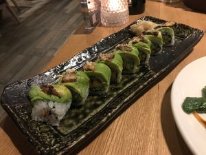 Vegan Roll at Salt in Tirana