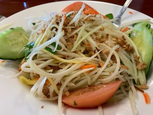 Papaya salad  at Pho Saigon Village Noodle House in Vallejo