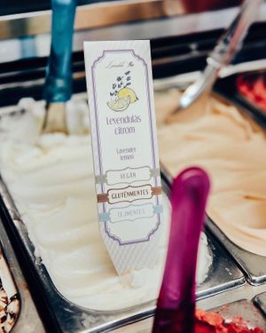  at Levendula Kezmuves Fagylaltozo in Szeged