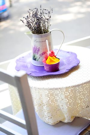 artisan ice cream at Levendula Kezmuves Fagylaltozo in Szeged