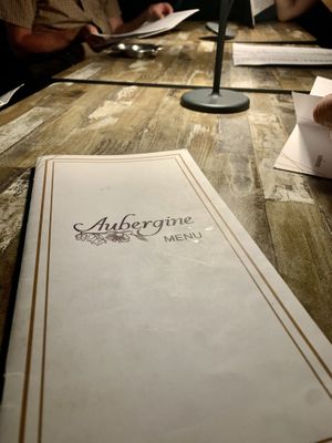 Cover  at Aubergine Cafe in Corfu