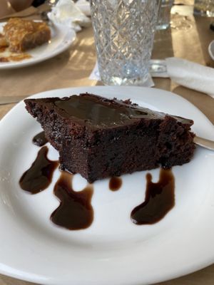   at Aubergine Cafe in Corfu