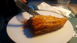  at Aubergine Cafe in Corfu