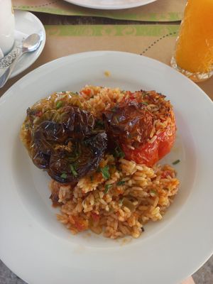  at Aubergine Cafe in Corfu