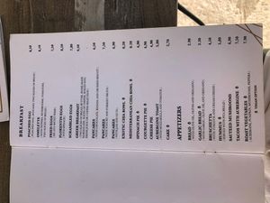  at Aubergine Cafe in Corfu