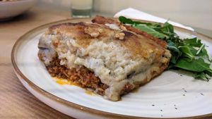  at Aubergine Cafe in Corfu