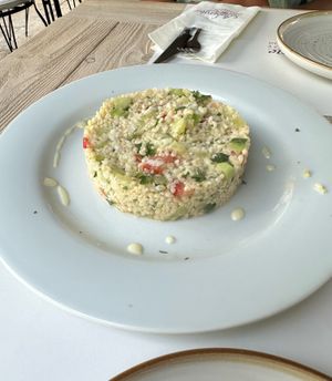   at Aubergine Cafe in Corfu