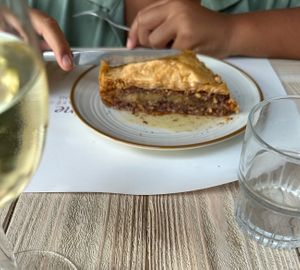   at Aubergine Cafe in Corfu