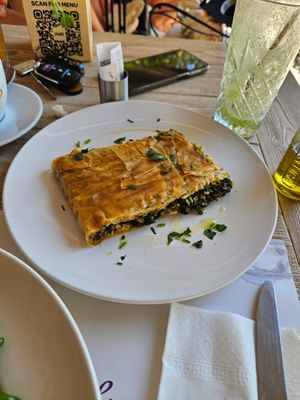  at Aubergine Cafe in Corfu